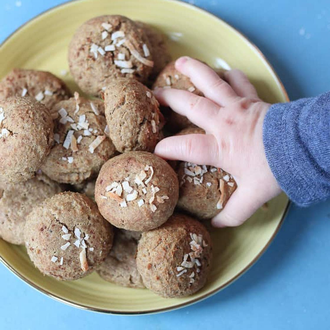 BLW Sugar Free Chickpea Peanut Butter Baby Biscuits