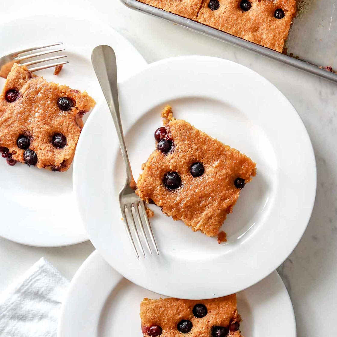 Lemon Blueberry Breakfast Bake