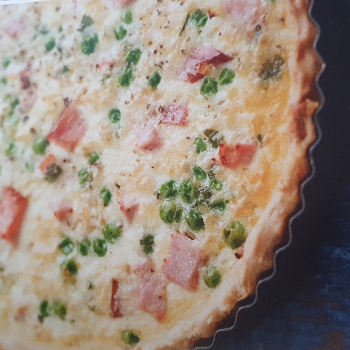 PEA & HAM QUICHE