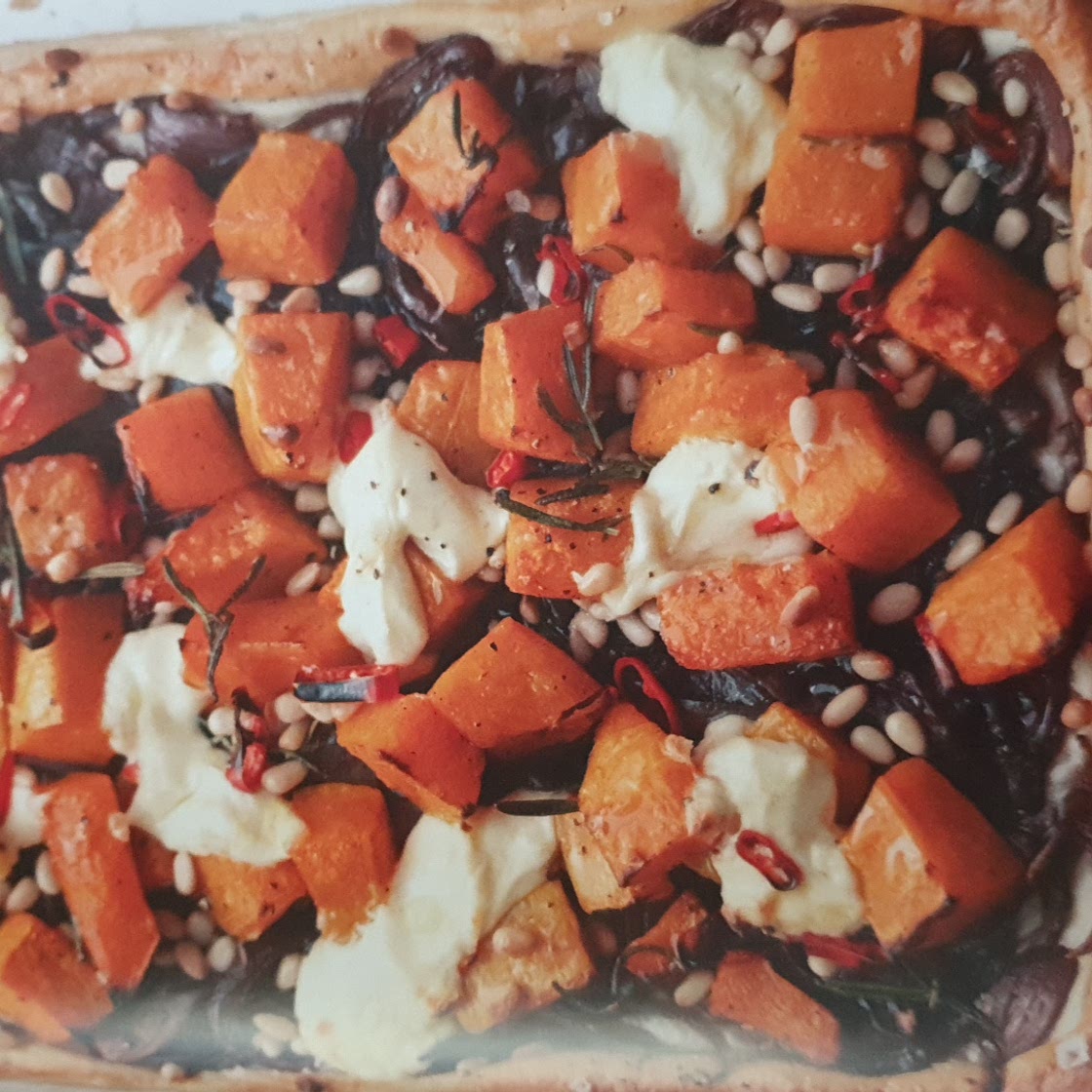 BUTTERNUT SQUASH & MASCARPONE TART