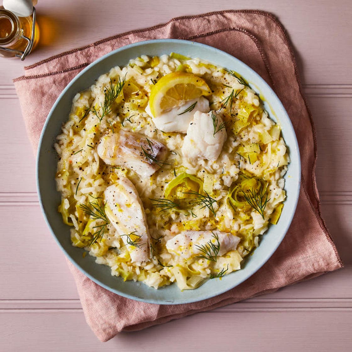 G - Easy One-Pot Haddock & Leek Risotto