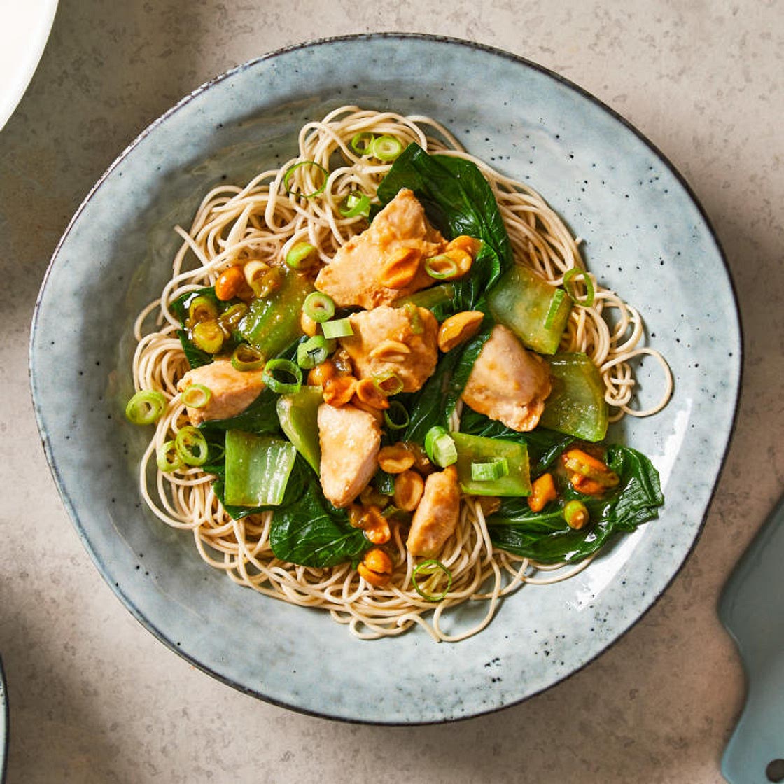 G - 10-Min Honey Miso & Peanut Chicken Stir-Fry
