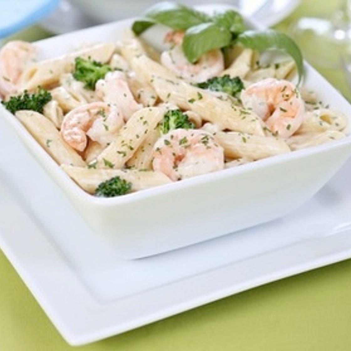 Philadelphia Prawn Pasta