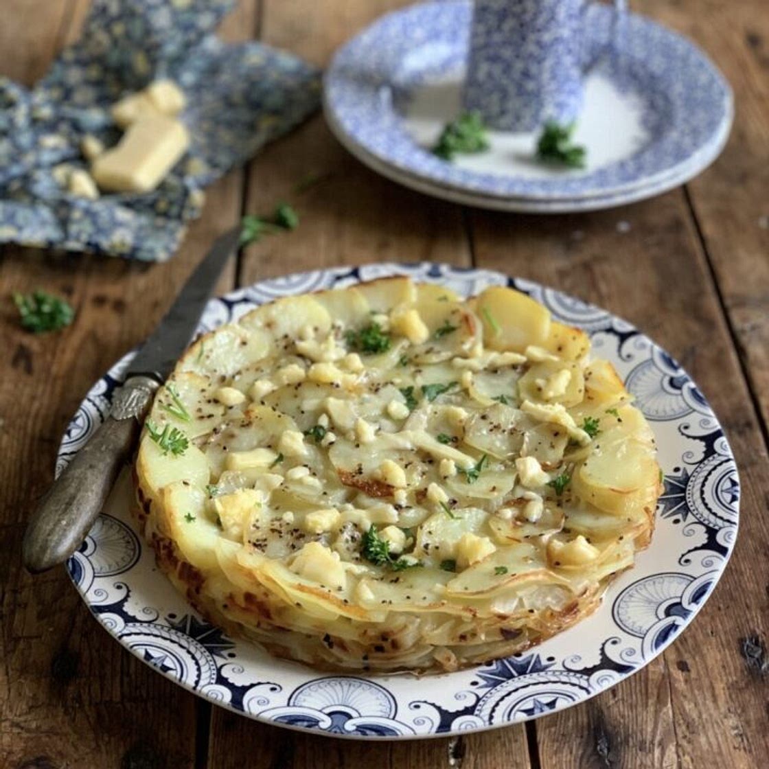 Welsh Onion Cake