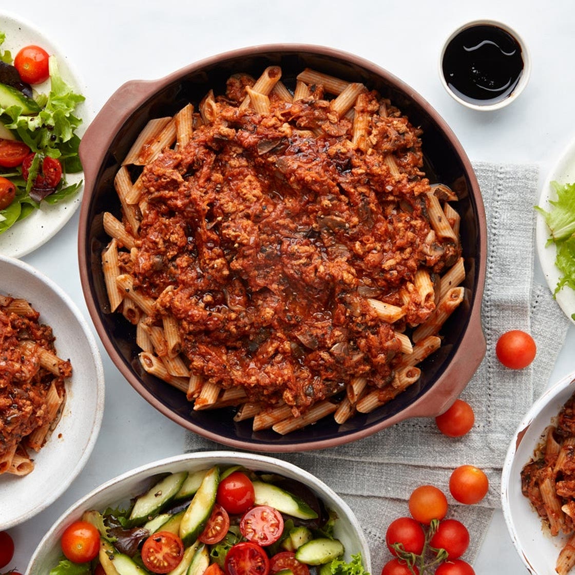 MC - Sunflower mince bolognese with garden salad