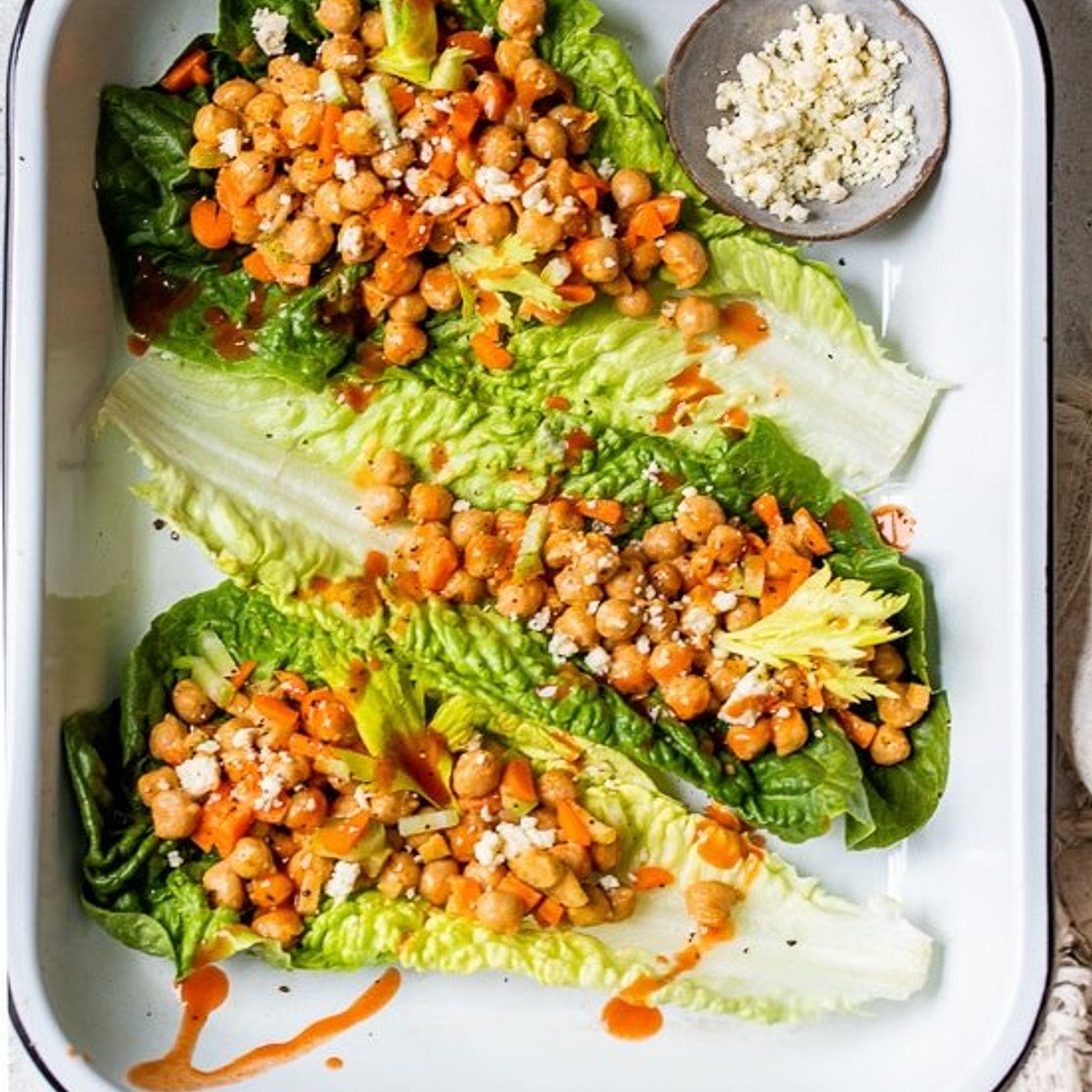 Buffalo Chickpea Salad
