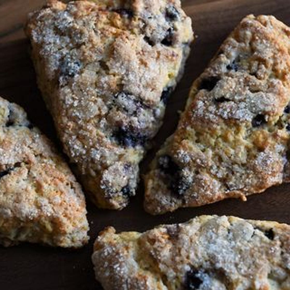 Wild Blueberry Scones