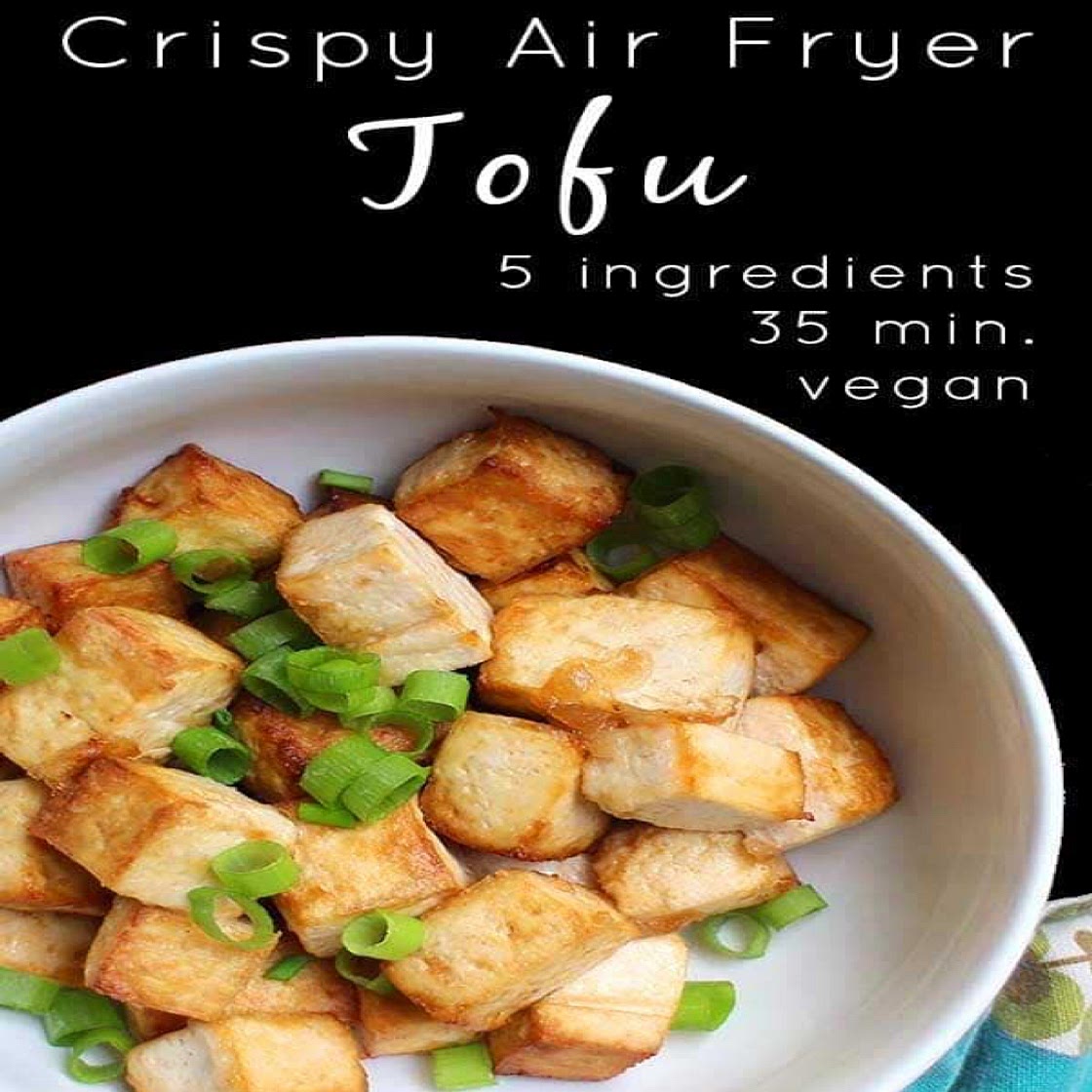 Crispy Air Fried Tofu
