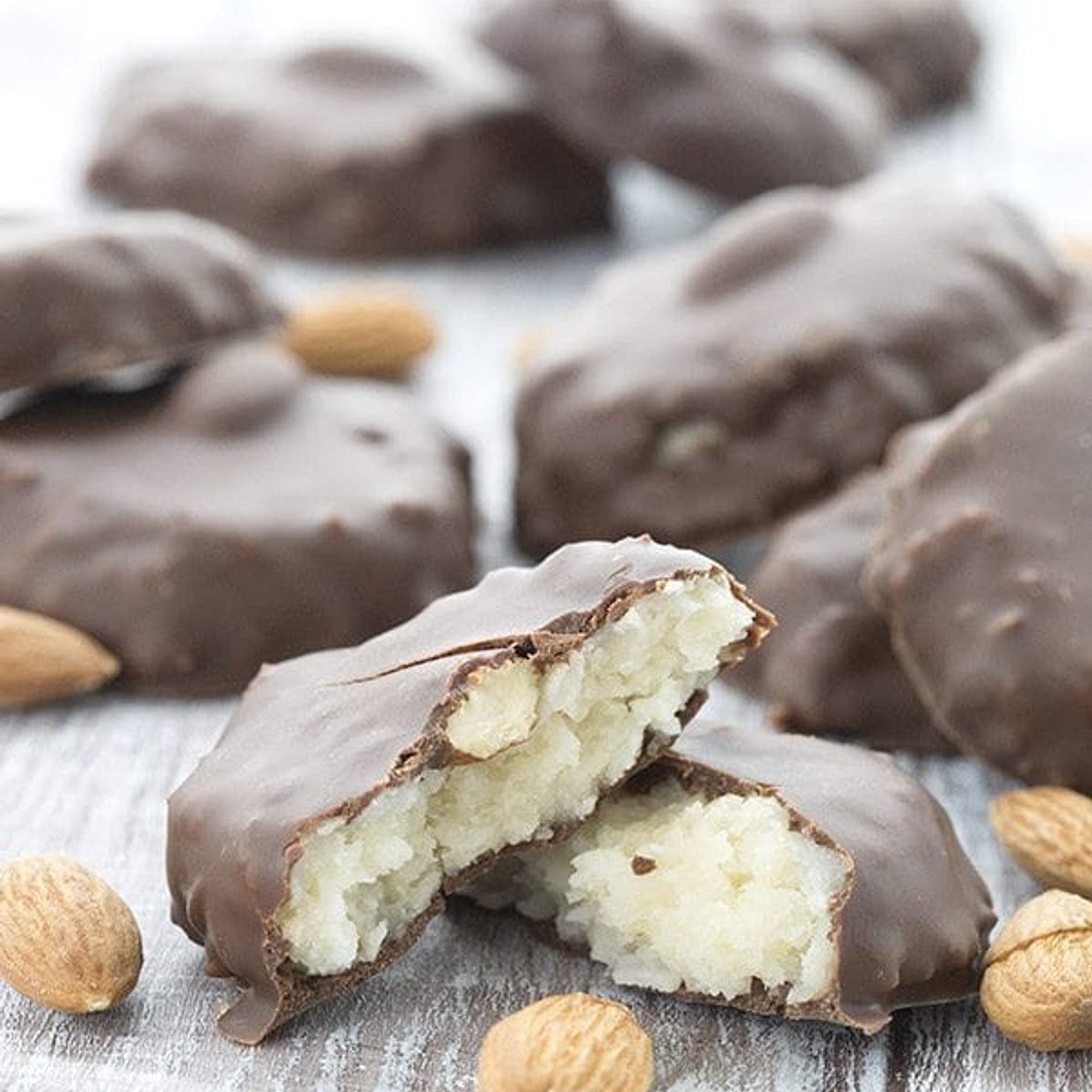Almond Joy Easter Eggs
