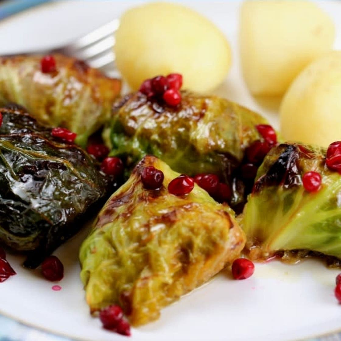 Kåldomar (Swedish Stuffed Cabbage Leaves)