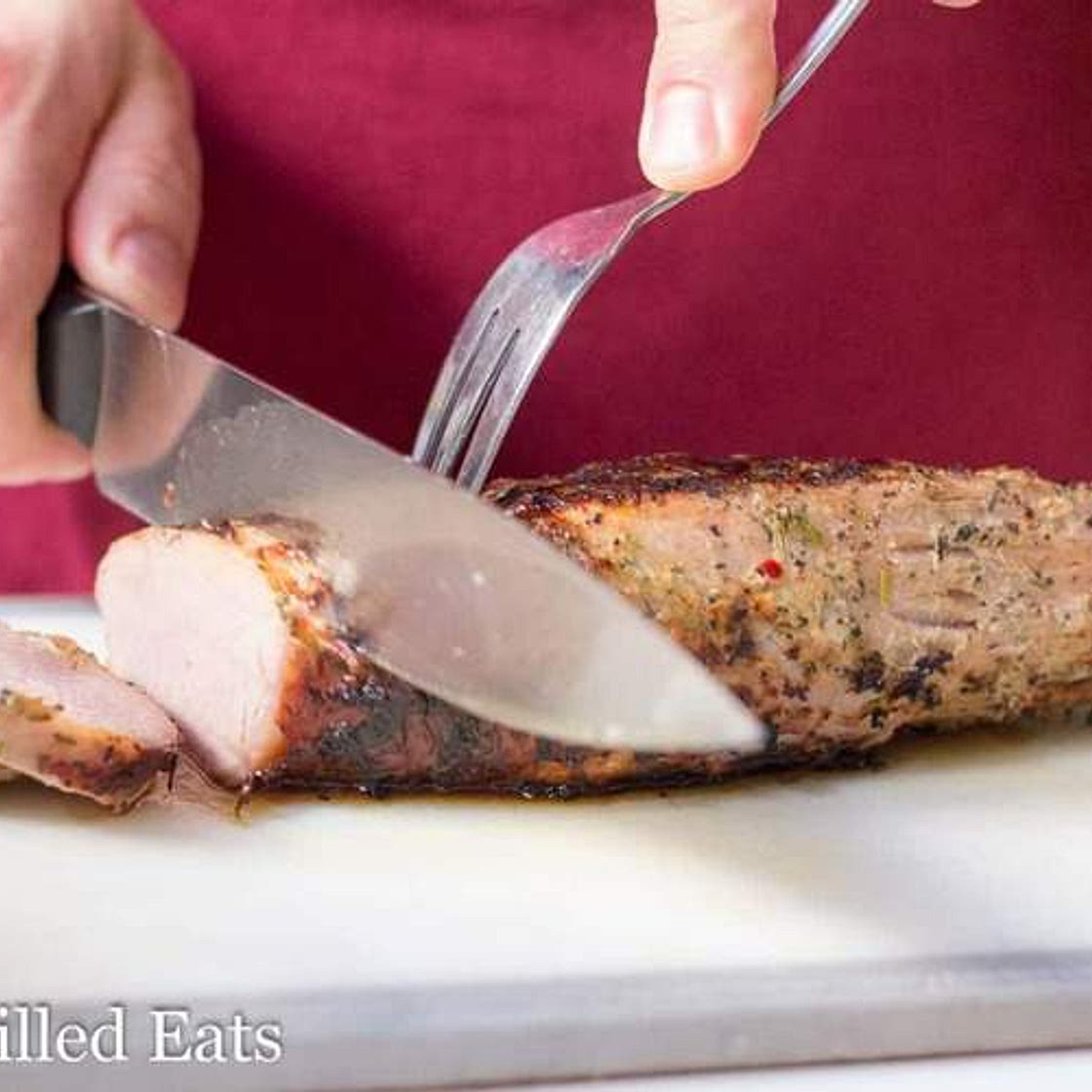 Grilled Pork Tenderloin Caprese Salad Wraps