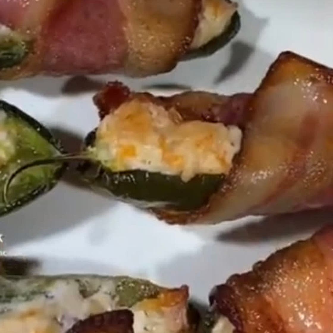 Bacon Wrapped Jalapeno Poppers