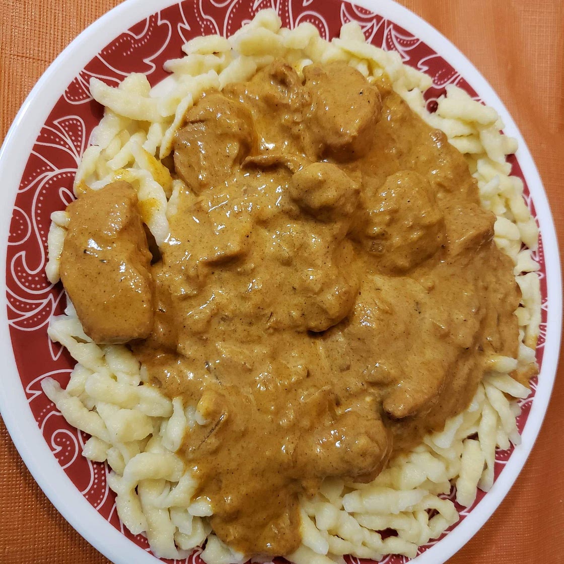 Chicken Paprikash