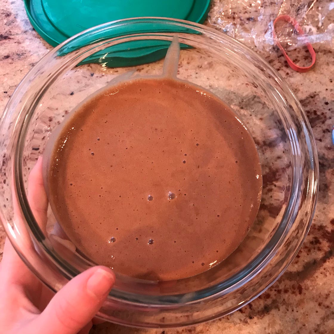 Chocolate pudding 