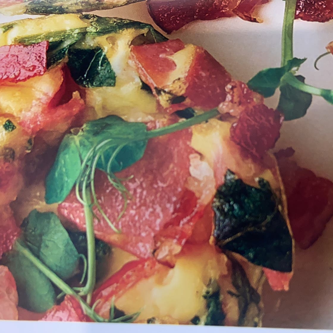 Spinach, Egg and Bacon Muffins