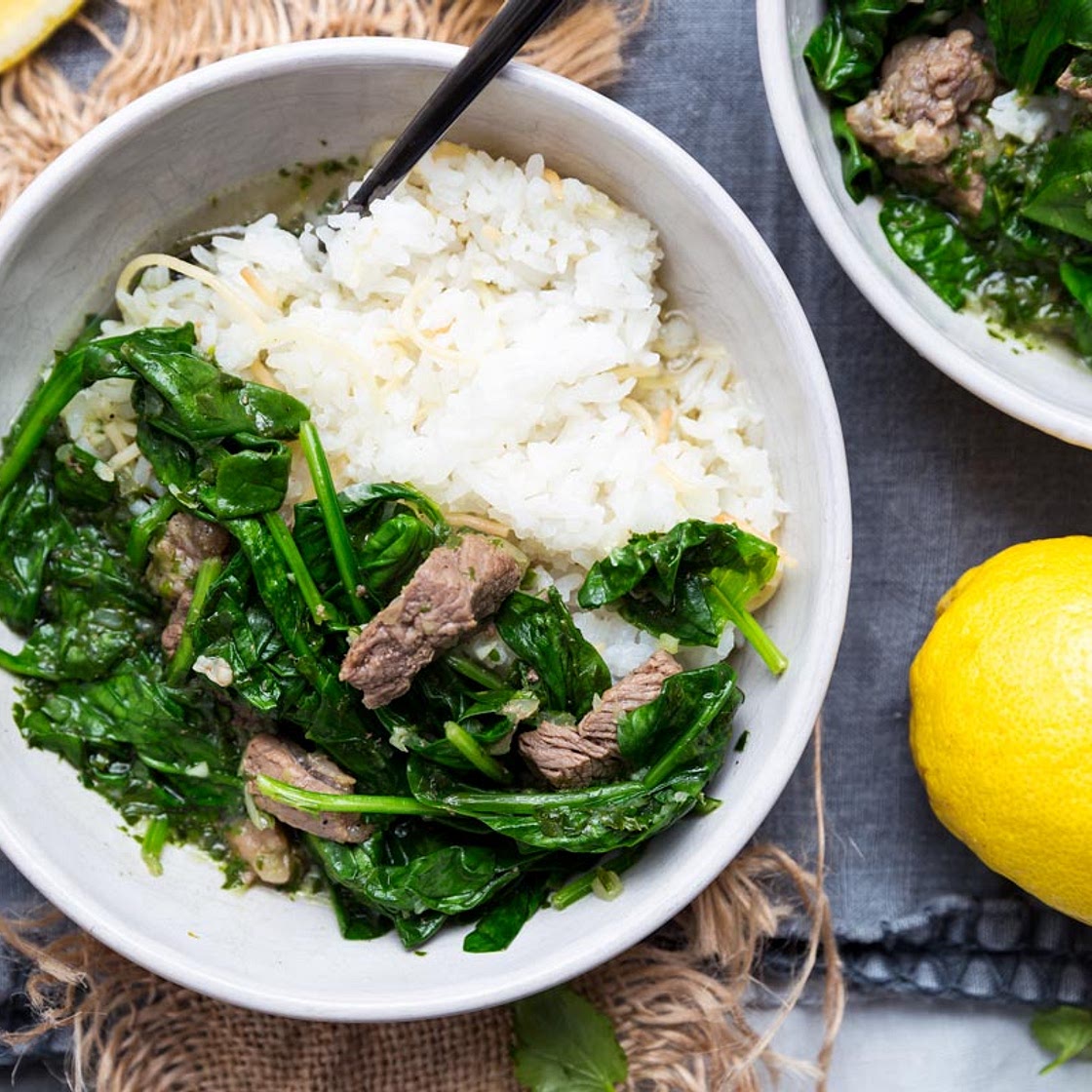 Spinach and Beef Stew
