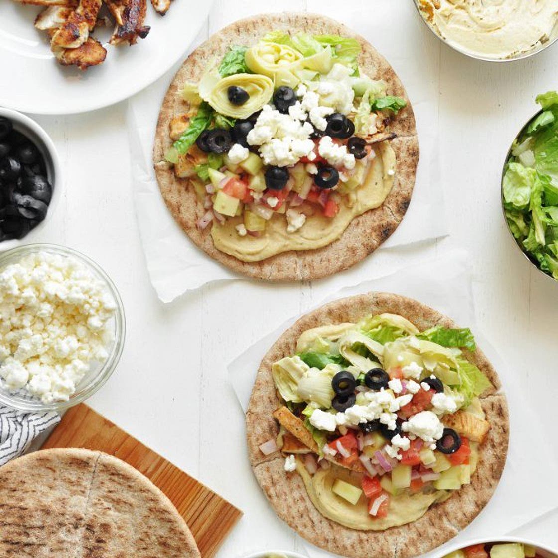 Mediterranean Tacos