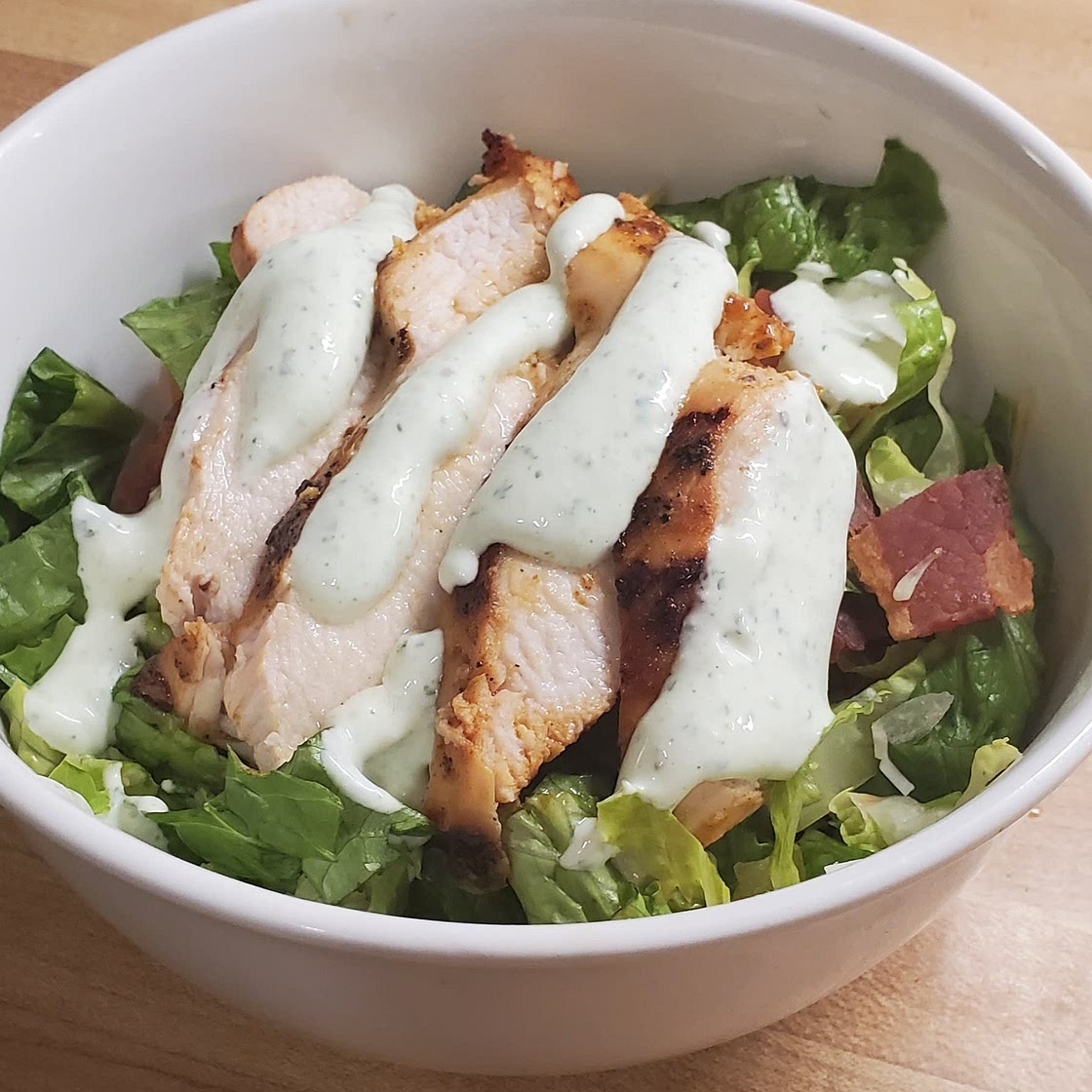 Green Salad with Homemade Ranch