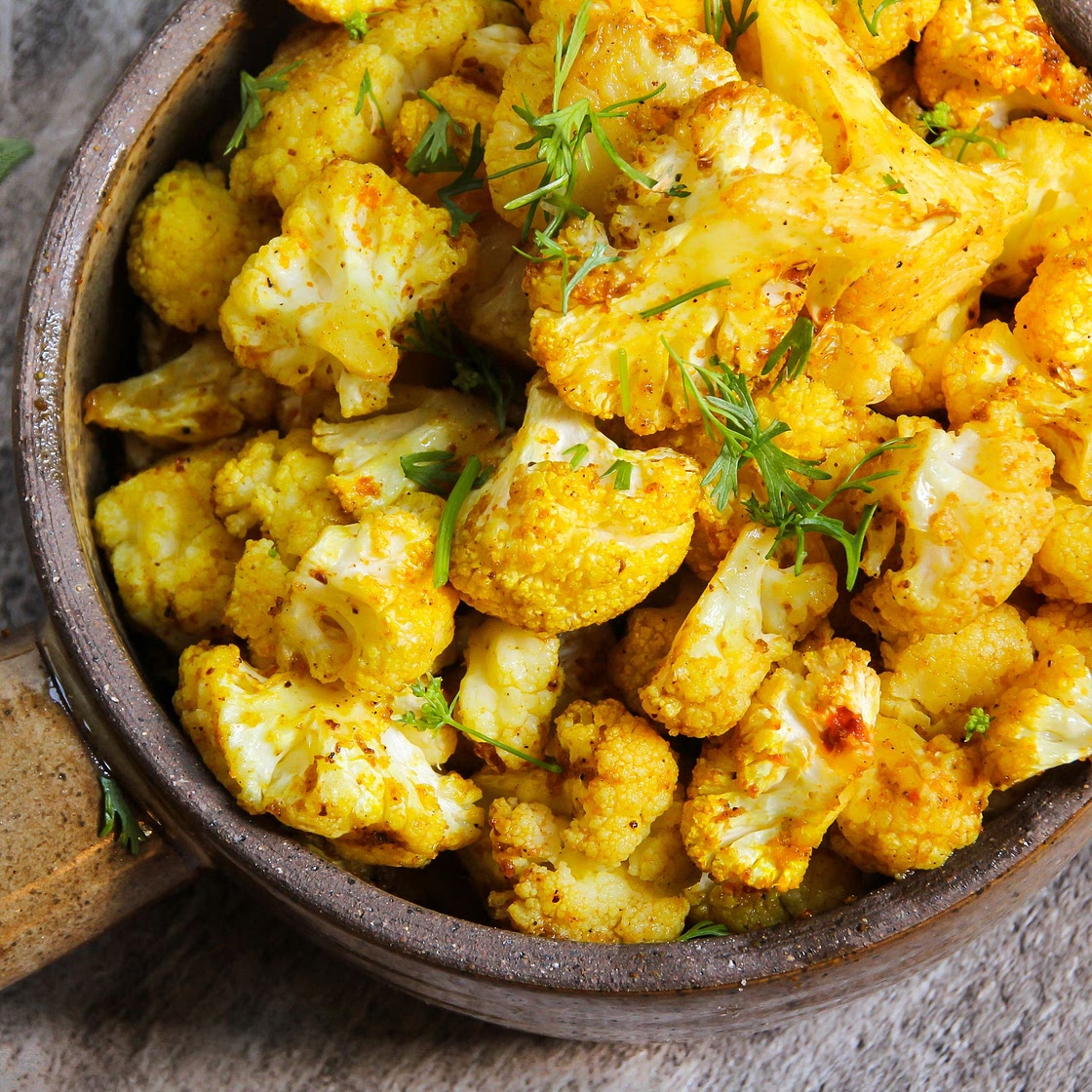 Moroccan Cauliflower with Preserved Lemon and Olives