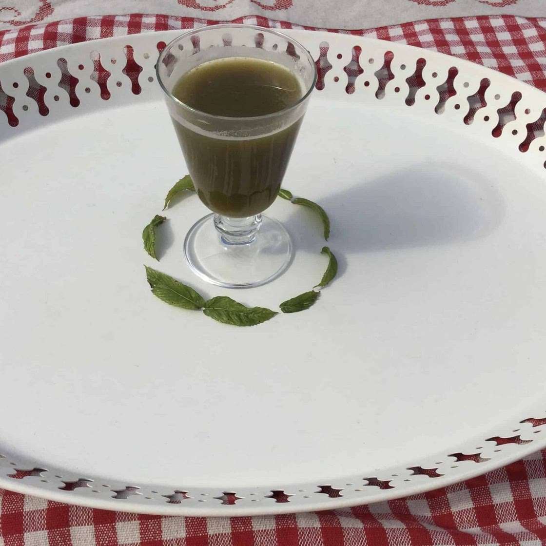 Zucchini and Apple Juice