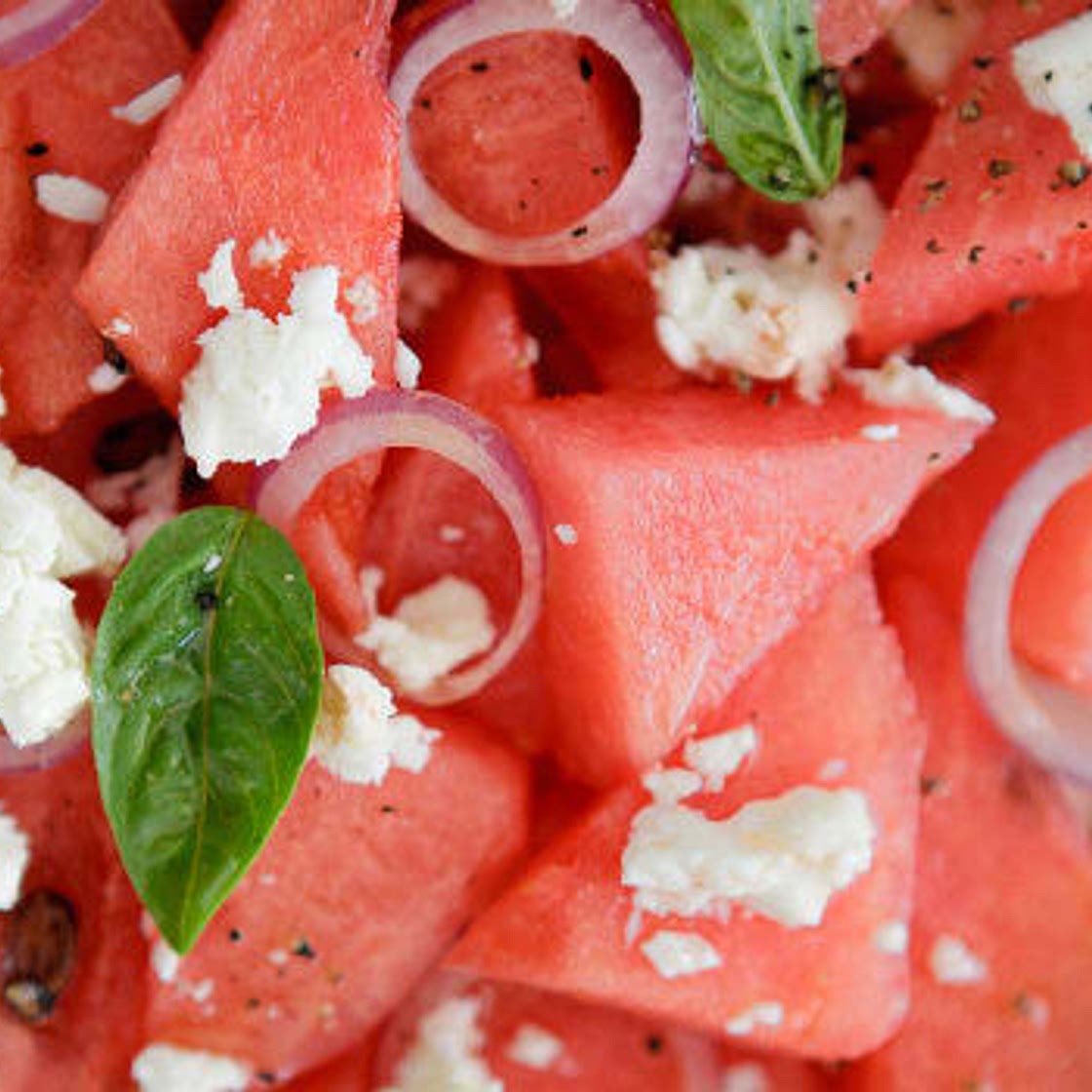 Watermelon and Feta Salad With Mint