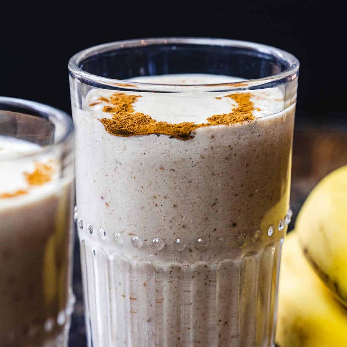 Tahini Banana Date Shakes
