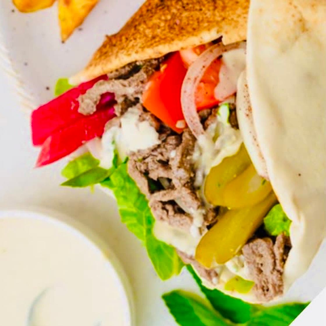 Lebanese Beef Shawarma  شاورما لحمة