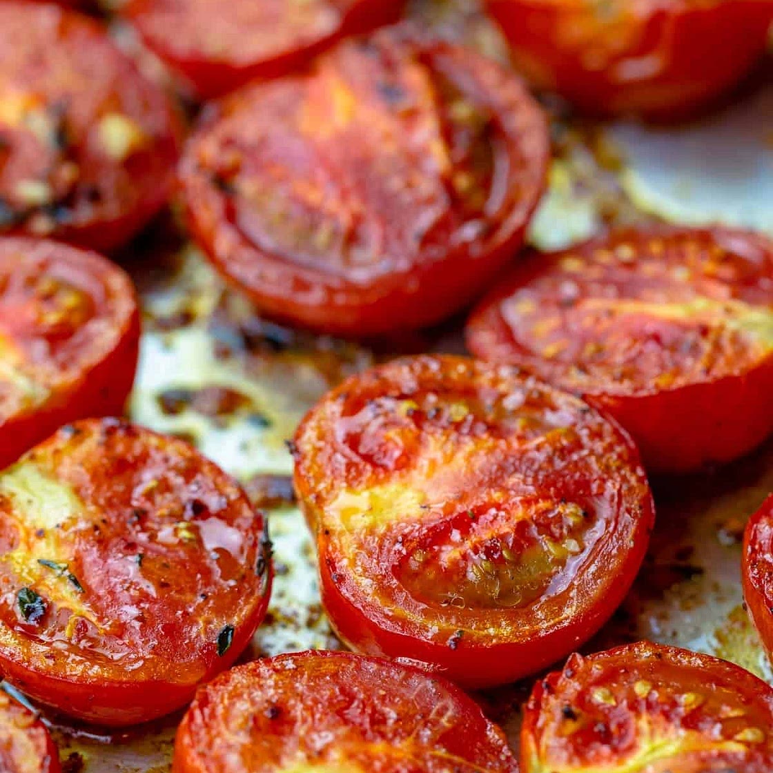 Quick Oven Roasted Tomatoes Recipe