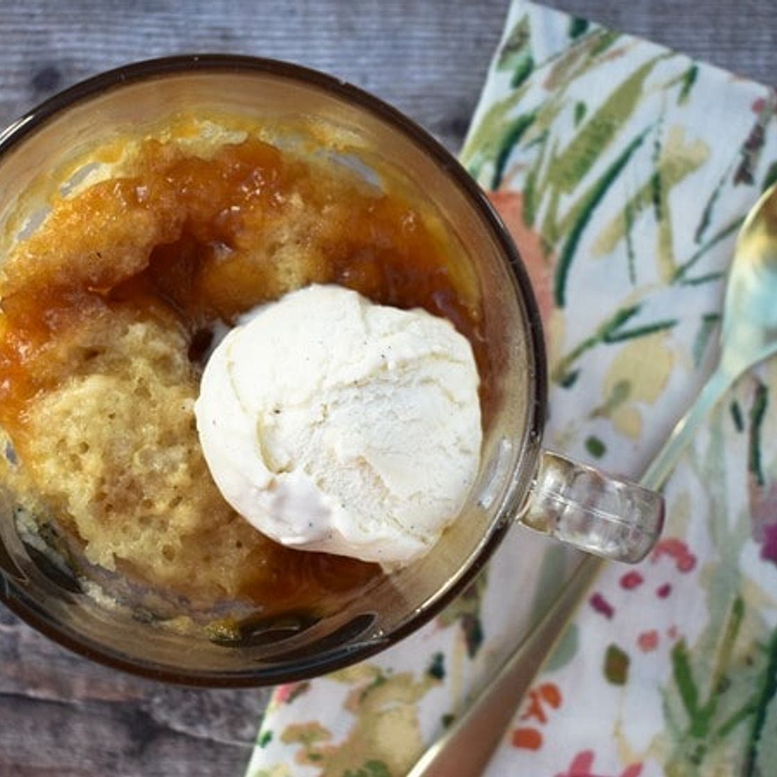 Microwave Golden Syrup Sponge Pudding