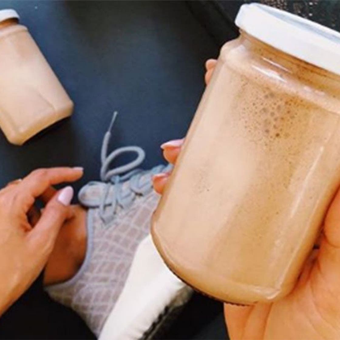 Post-Workout Treat: Chocolate Peanut Butter Smoothie