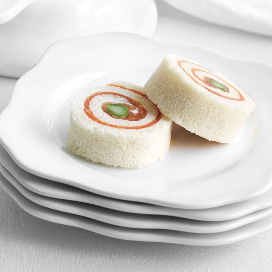 Asparagus Smoked Salmon Pinwheels