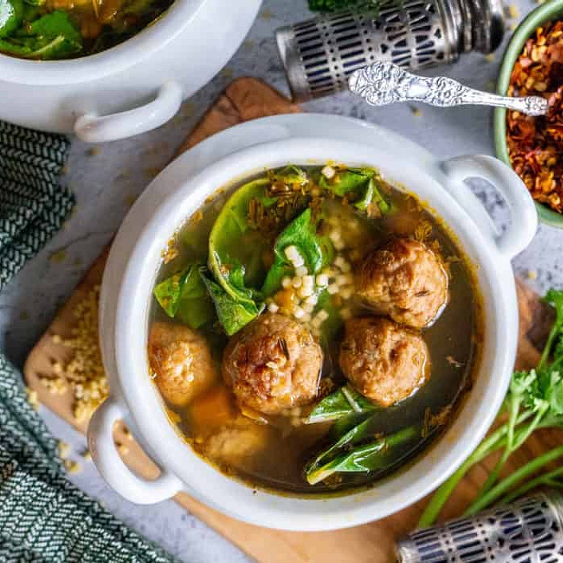 Vegan Italian Wedding Soup | Crock-Pot Recipe