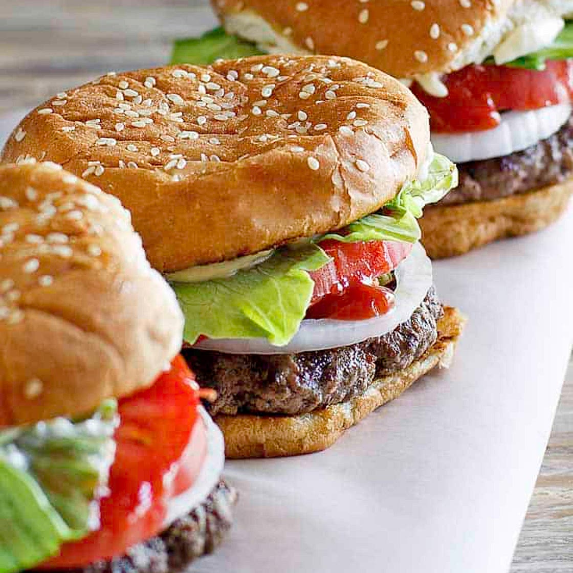 Copycat Burger King Whopper