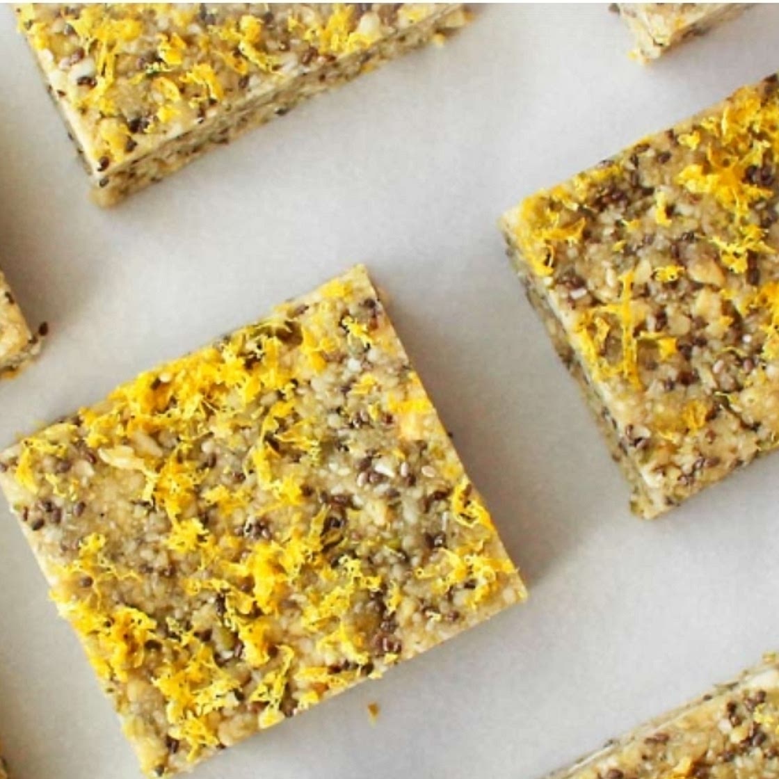 Lemon Zest & Coconut Slice