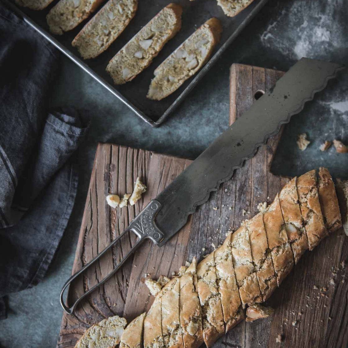 Orange Cardamom and Macadamia Cantucci
