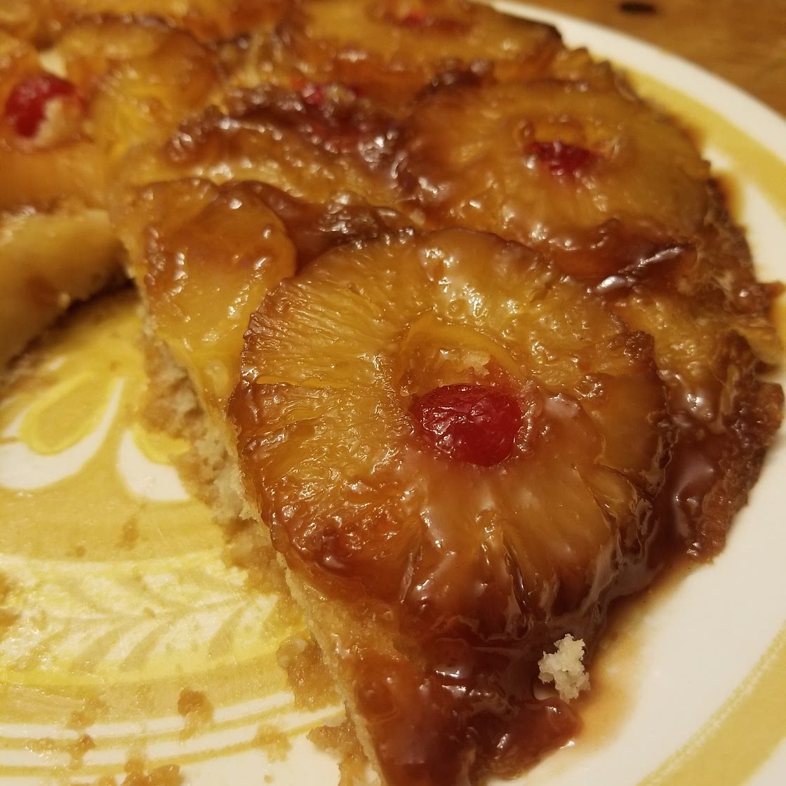 Vegan Pineapple Upside Down Cake