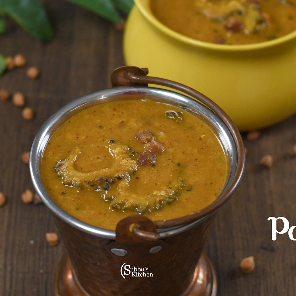 Pavakkai Pitlai Recipe| Bitter gourd Pitlai