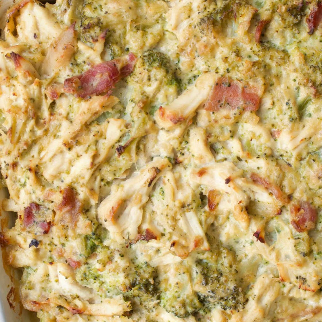 Chicken Broccoli Cauliflower Casserole
