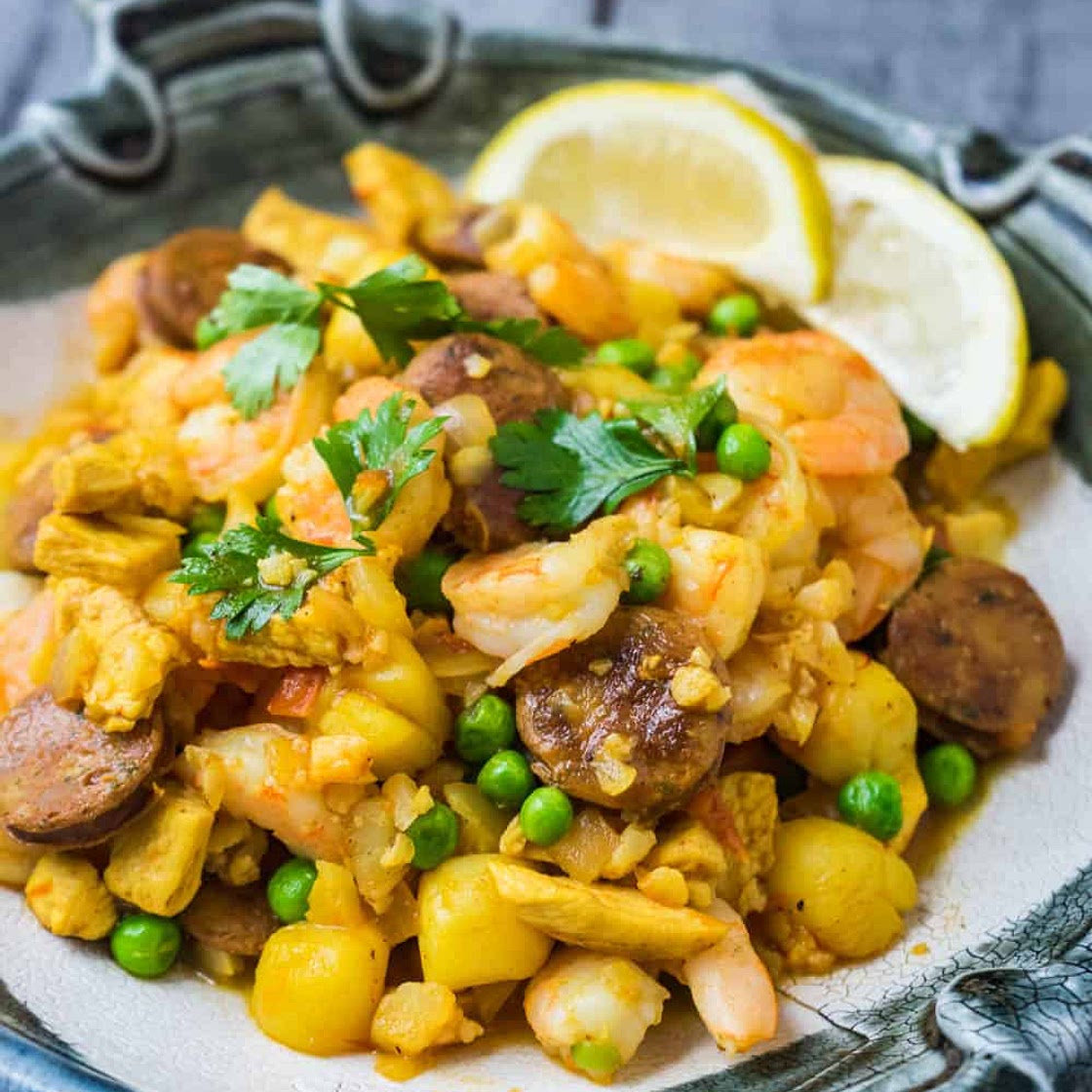 Easy Cauliflower Paella