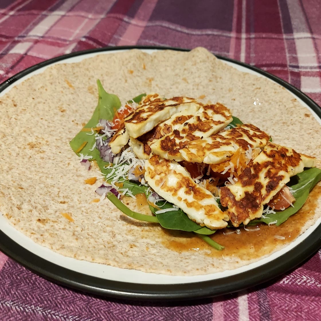Halloumi Wraps