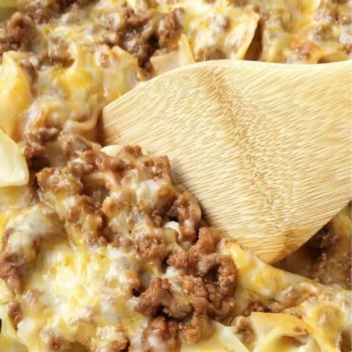 Creamy Beef Noodle Bake