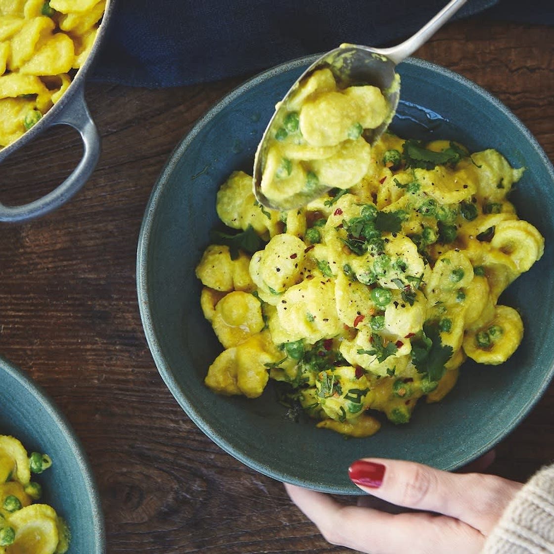 Super Creamy Turmeric Pasta