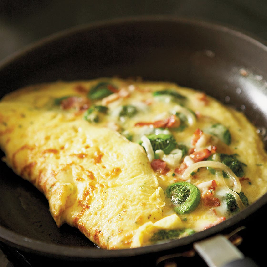 Fiddlehead Omelet