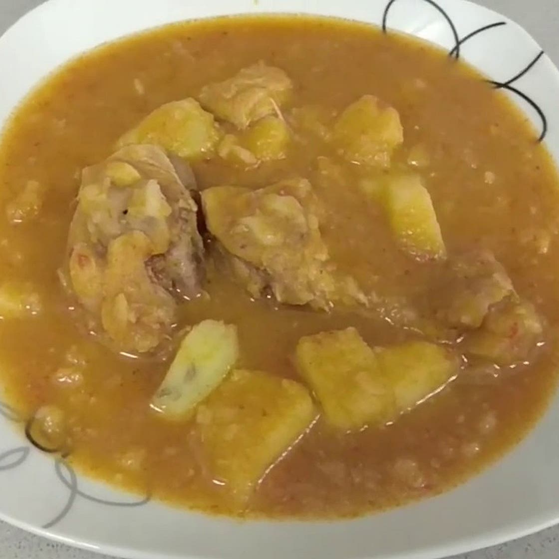Chicken stew for Mambo