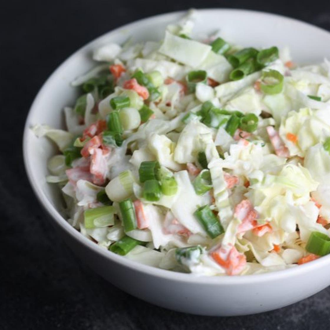 Creamy Mexican Cabbage Slaw