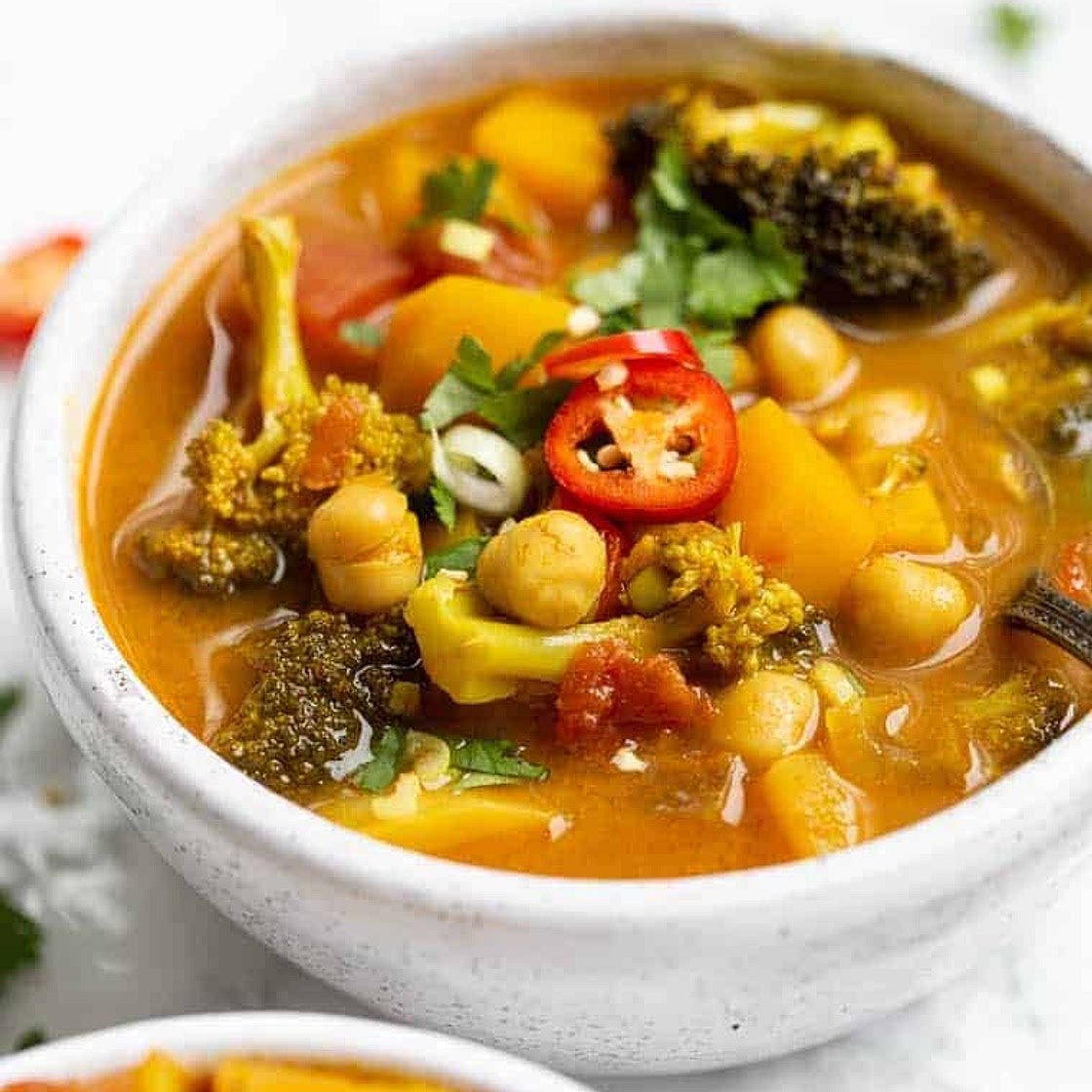 One Pot Vegetable Chickpea Curry
