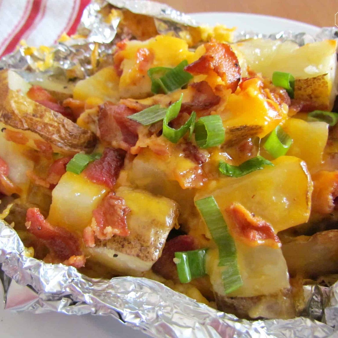 Cheddar Bacon Potato Packets