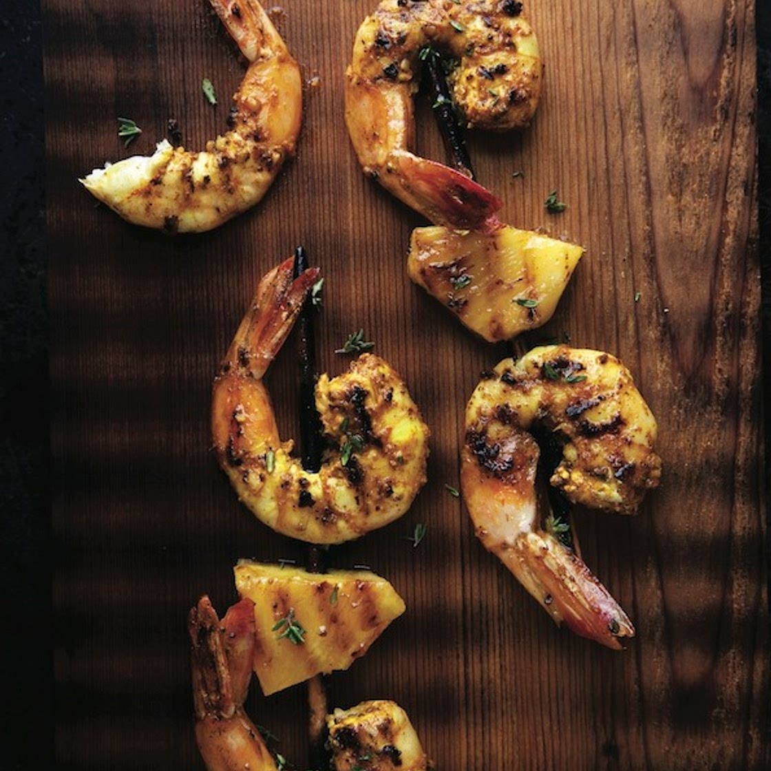 Besar Shrimp Skewers