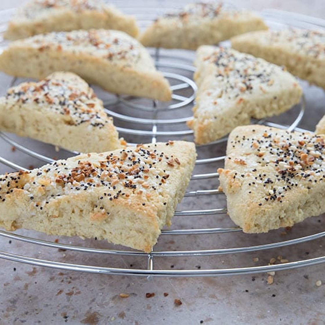 Everything Bagel Scones