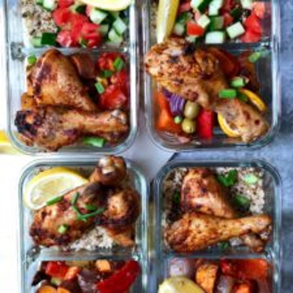Whole30 Moroccan Spiced Chicken Meal Prep